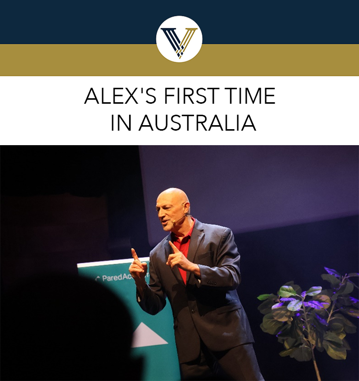 ALEX’S FIRST TIME IN AUSTRALIA